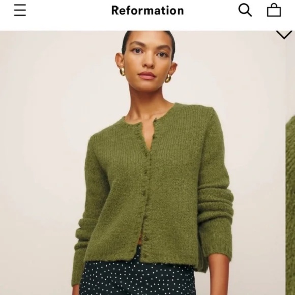 Reformation Clara Sweater Cardigan XS - Picture 1 of 4